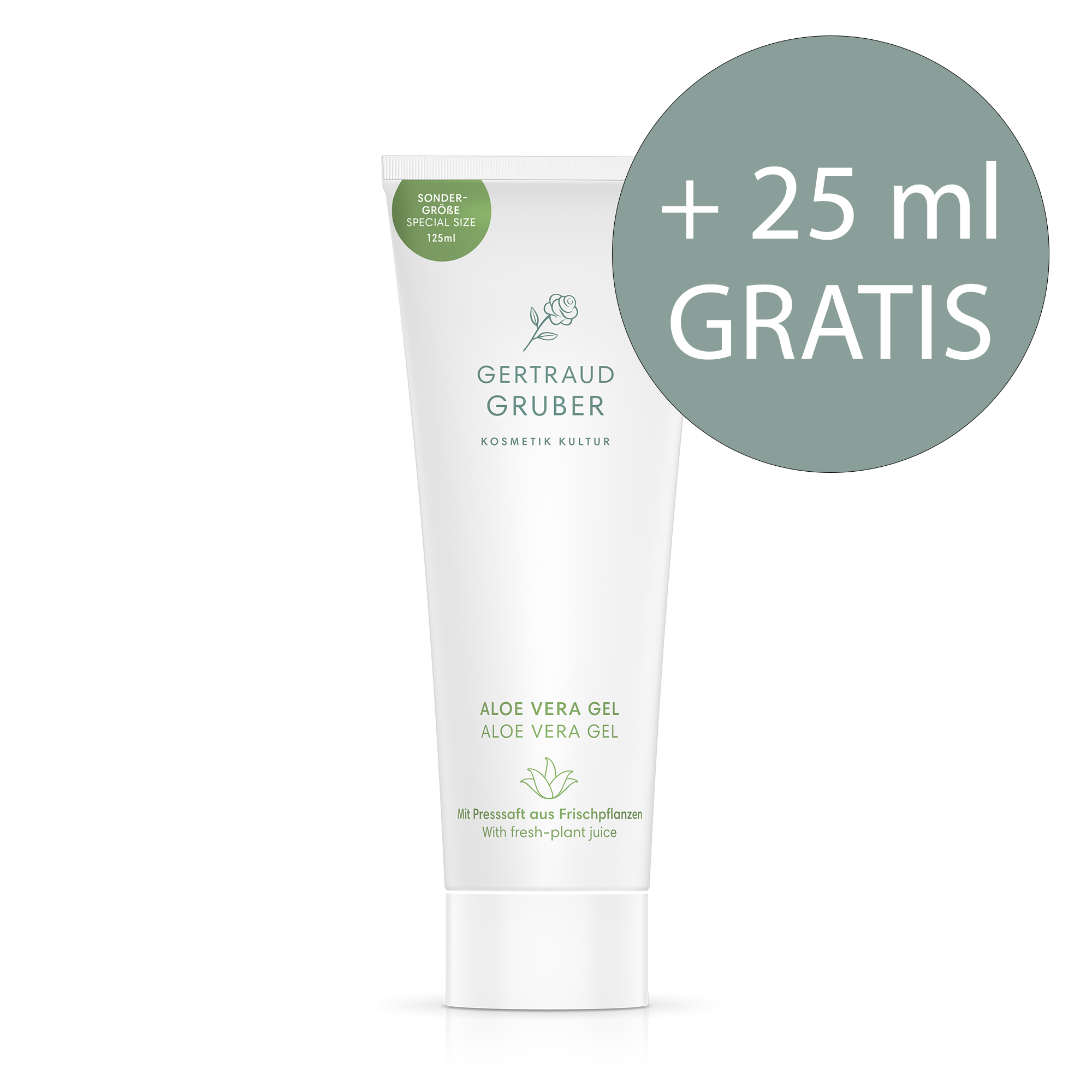 ALOE VERA GEL DUFTFREI Sondergröße 125 ml